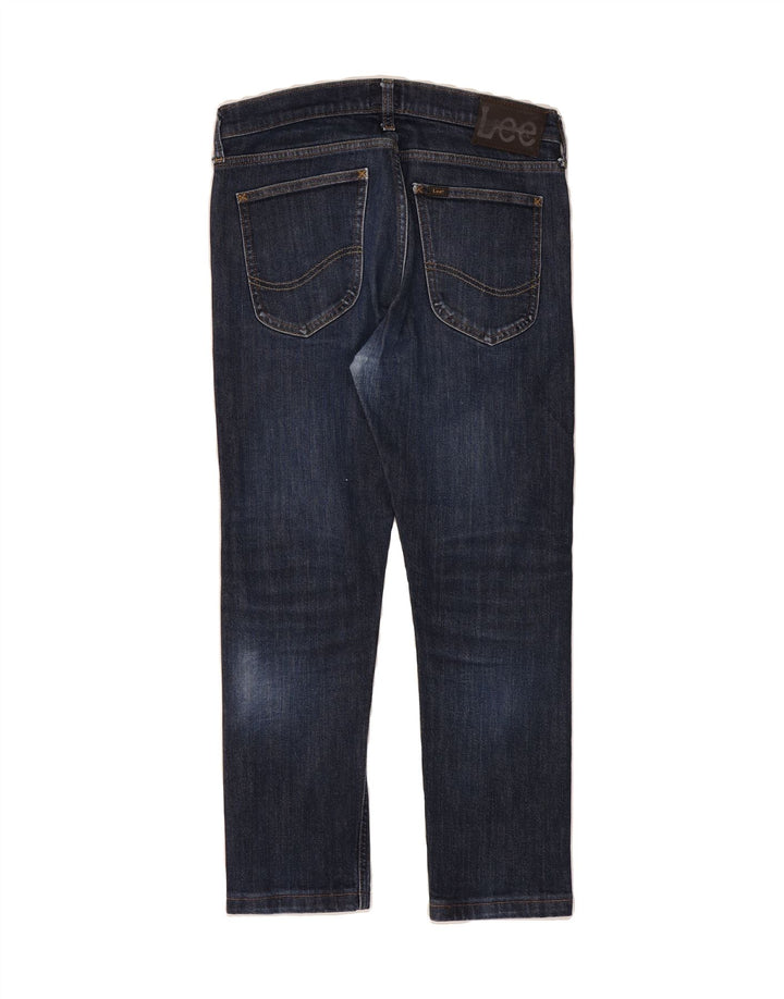 LEE Mens Luke Cropped Jeans W30 L25 Blue Cotton Vintage Lee and Second-Hand Lee from Messina Hembry 