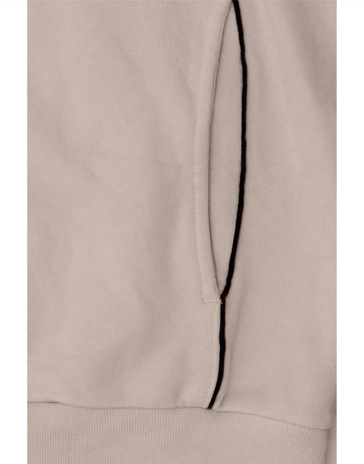 Champion Mens Tracksuit Top Jacket Medium White Colourblock Cotton