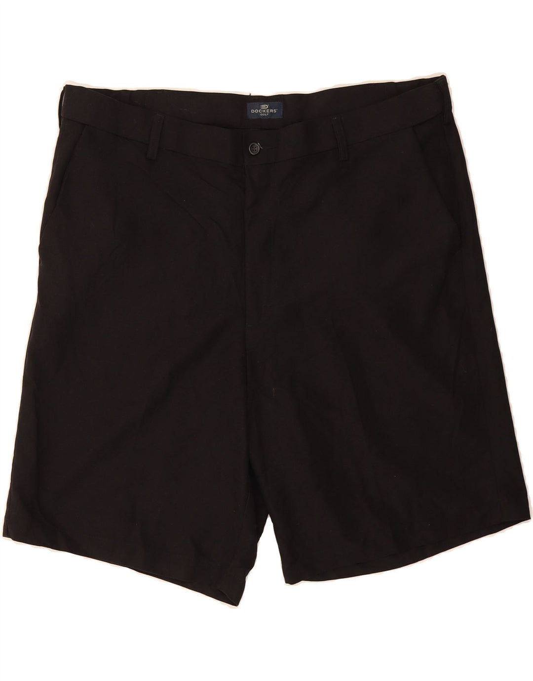 DOCKERS Mens Relaxed Fit Chino Shorts W40 XL Black Polyester Vintage Dockers and Second-Hand Dockers from Messina Hembry 