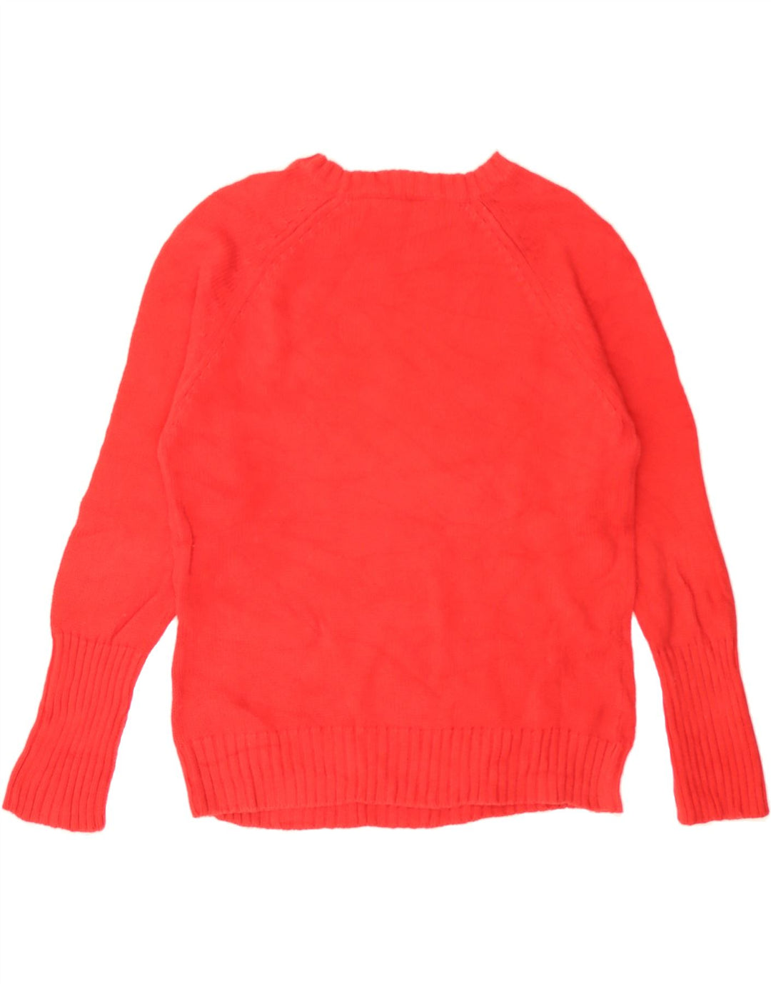 MOSSIMO Womens Crew Neck Jumper Sweater UK 16 Large Red Cotton Vintage Mossimo and Second-Hand Mossimo from Messina Hembry 