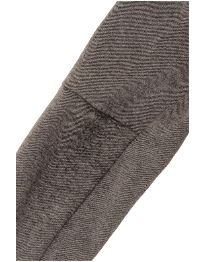 Nike Mens Zip Hoodie Sweater Medium Grey Cotton