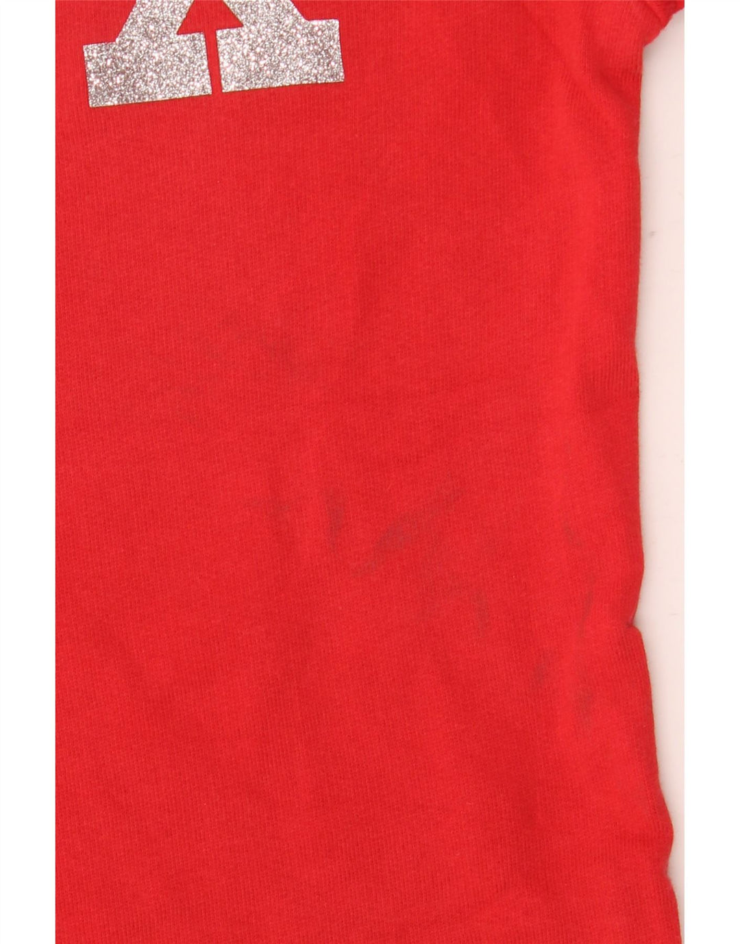 Pyrex Womens Graphic Oversized Sweatshirt Jumper UK 10 Small Red Cotton
