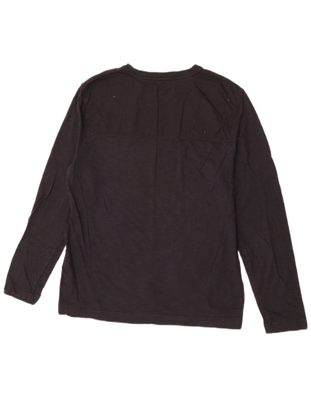 Calvin Klein Mens Top Long Sleeve Large Black Cotton