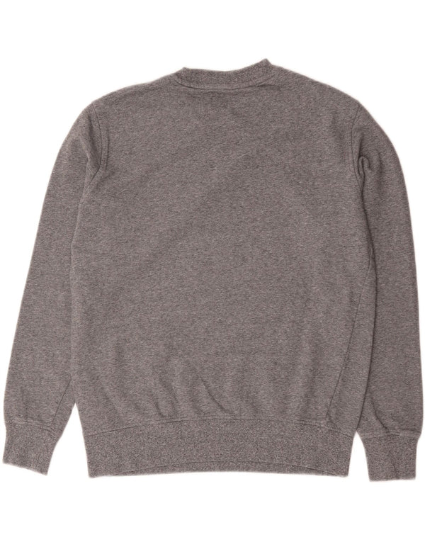 Marks & Spencer Mens Sweatshirt Jumper Medium Grey Flecked Cotton