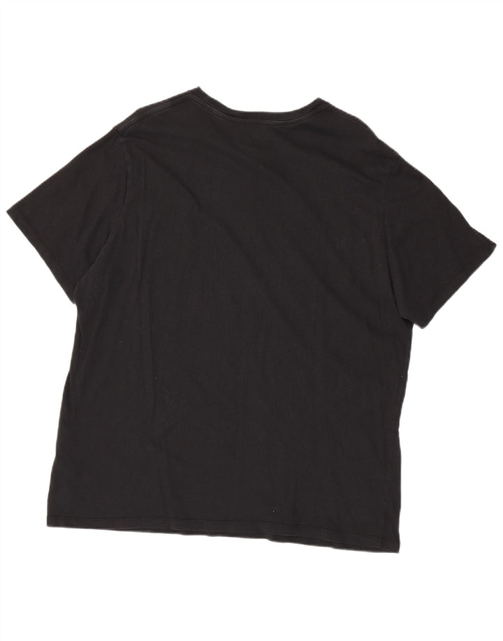 LEVI'S Mens Graphic T-Shirt Top XL Black Cotton