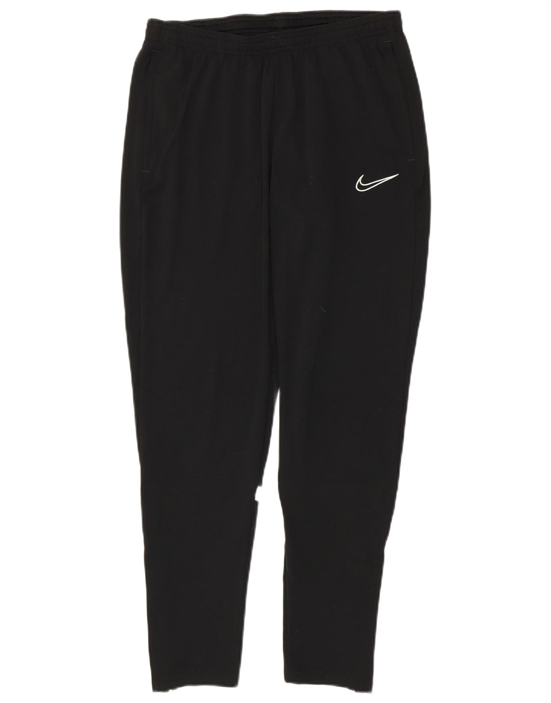 NIKE Mens Dri Fit Tracksuit Trousers Medium  Black Colourblock Polyester