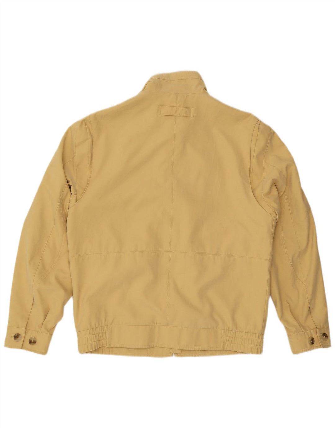Chevy Mens Bomber Jacket IT 48 Medium Yellow Polyester