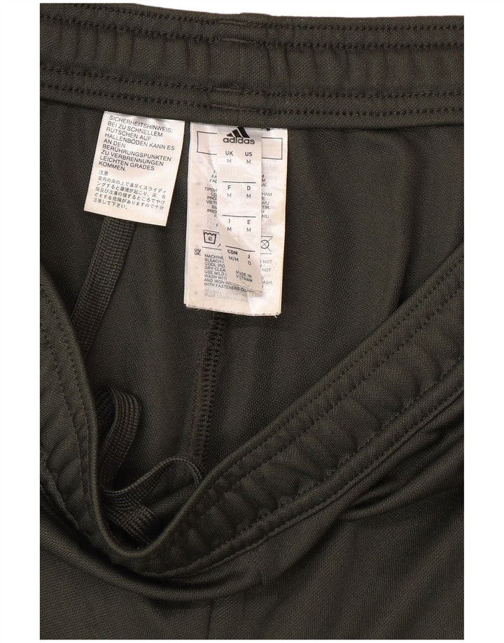 ADIDAS Mens Climacool Tracksuit Trousers Medium Green Polyester