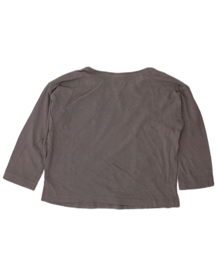 ZARA Boys Top Long Sleeve 3-4 Years Grey