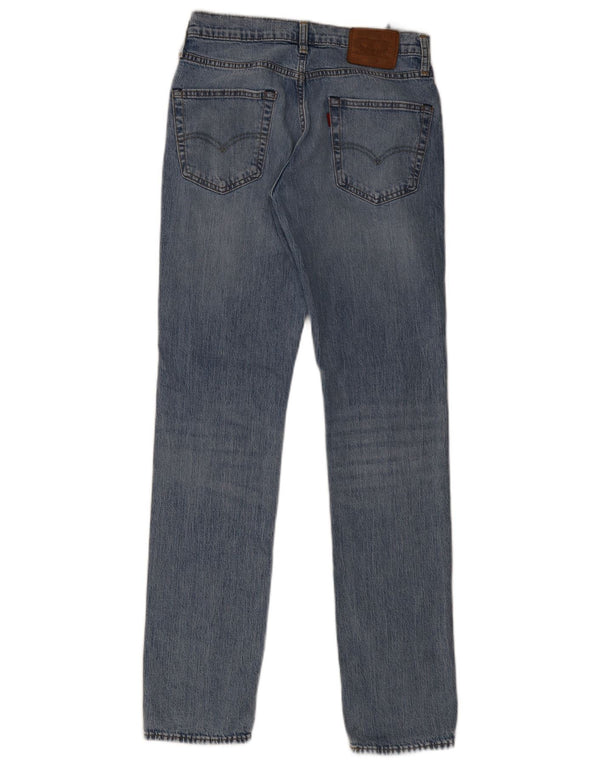 Levi's Mens 511 Slim Jeans W30 L34 Blue Cotton