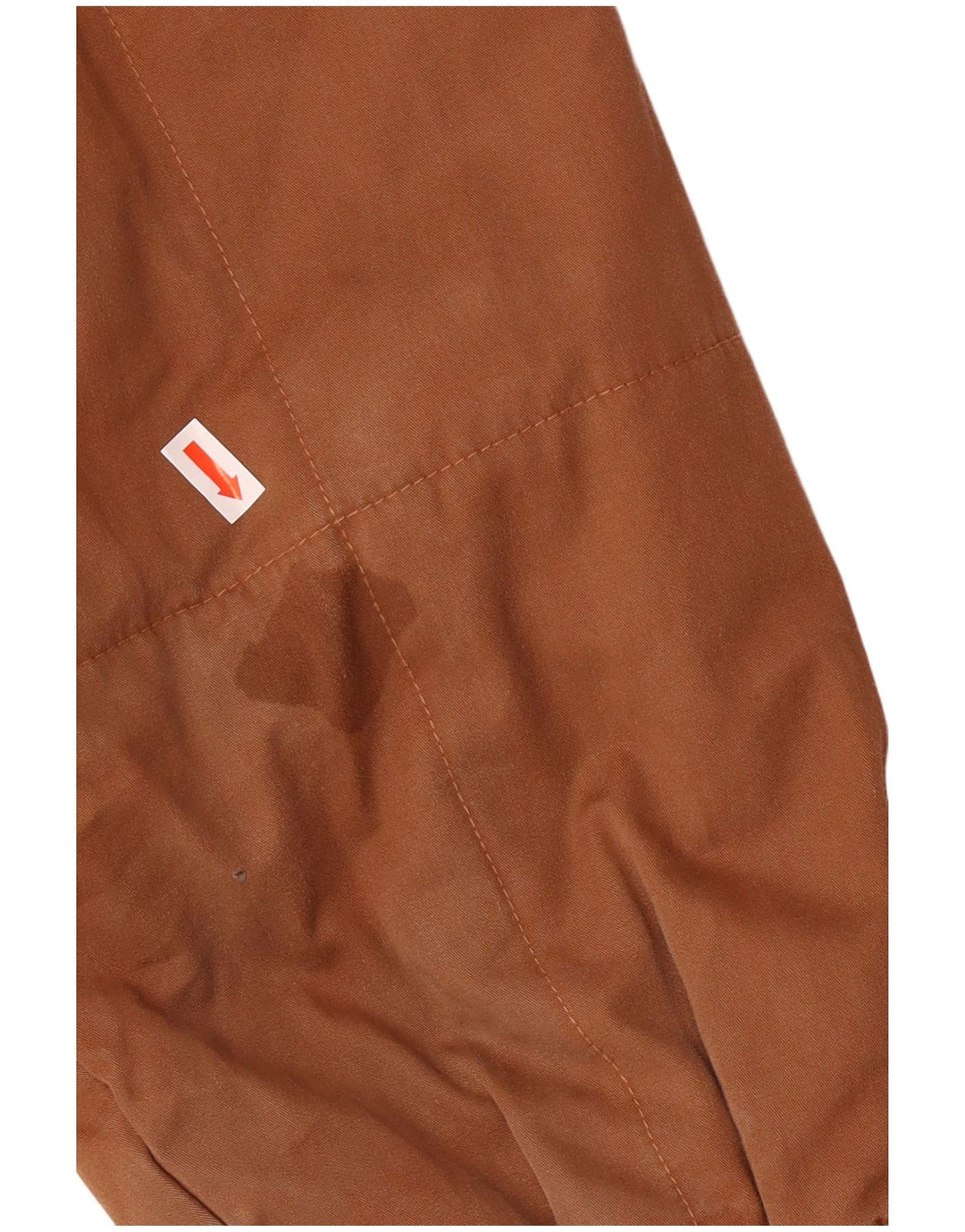 MONTEDORO Mens Military Bomber Jacket IT 52 XL Brown Cotton