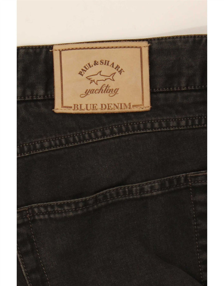 Paul & Shark Womens Straight Jeans W36 L33 Brown
