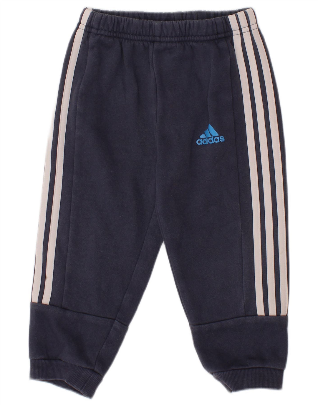 ADIDAS Baby Boys Graphic Full Tracksuit 12-18 Months Navy Blue Colourblock