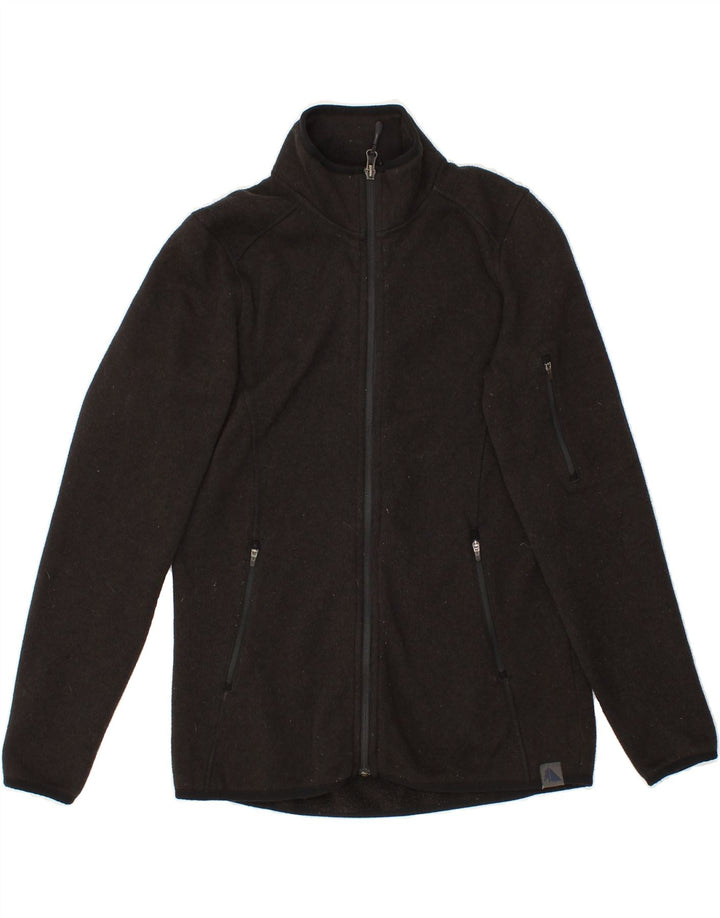 L.L.BEAN Womens Tracksuit Top Jacket UK 6 XS Black Polyester Vintage L.L.Bean and Second-Hand L.L.Bean from Messina Hembry 