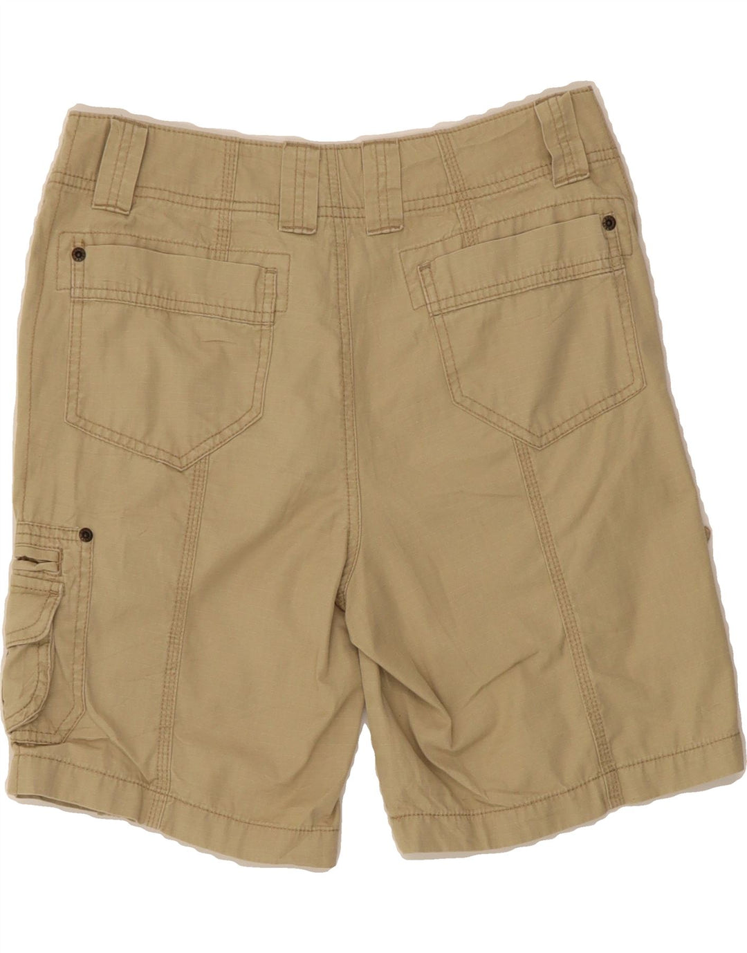 EDDIE BAUER Womens Cargo Shorts US 4 Small W32 Beige Cotton Vintage Eddie Bauer and Second-Hand Eddie Bauer from Messina Hembry 