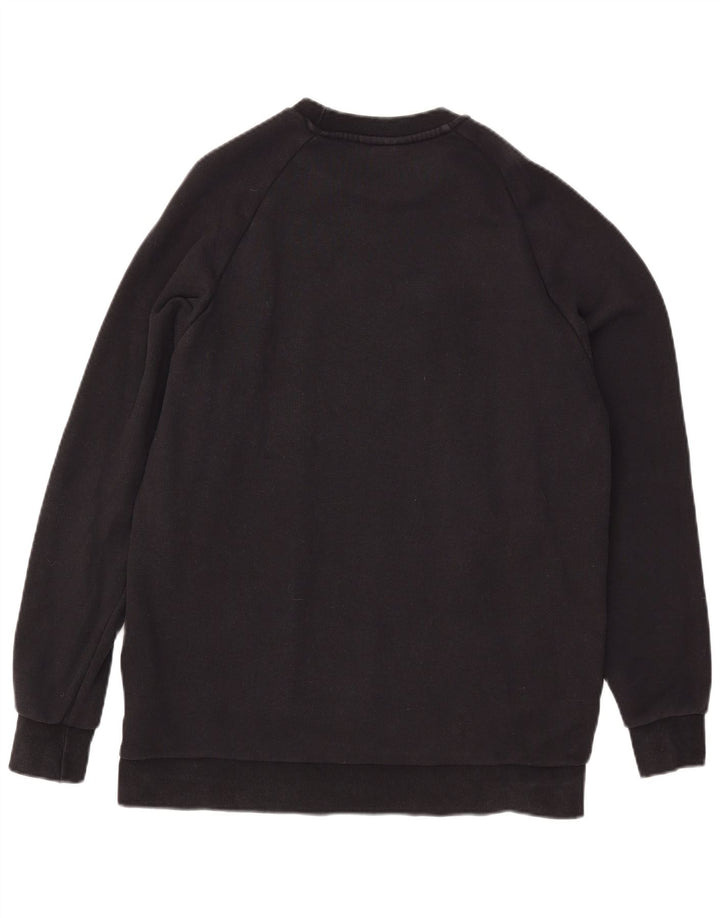 Adidas Mens Graphic Sweatshirt Jumper Large Black Cotton