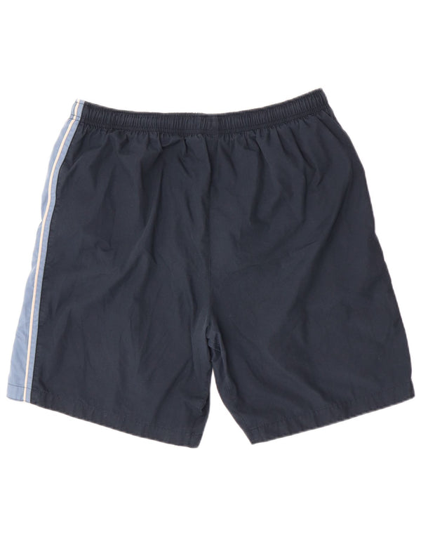 Nike Mens Sport Shorts XL  Navy Blue Colourblock Polyester