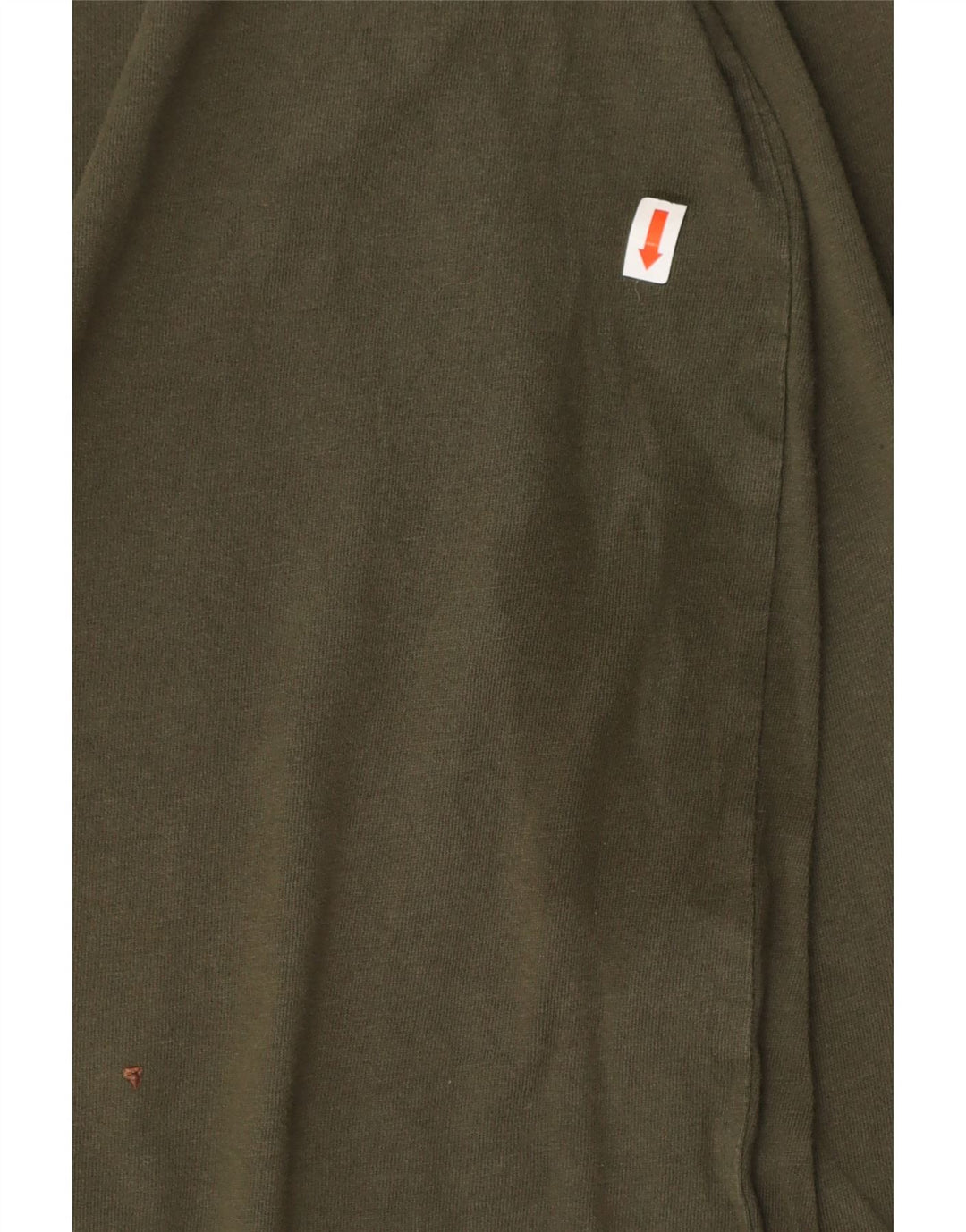 TIMBERLAND Mens Regular Fit Graphic Top Long Sleeve XL Khaki Cotton