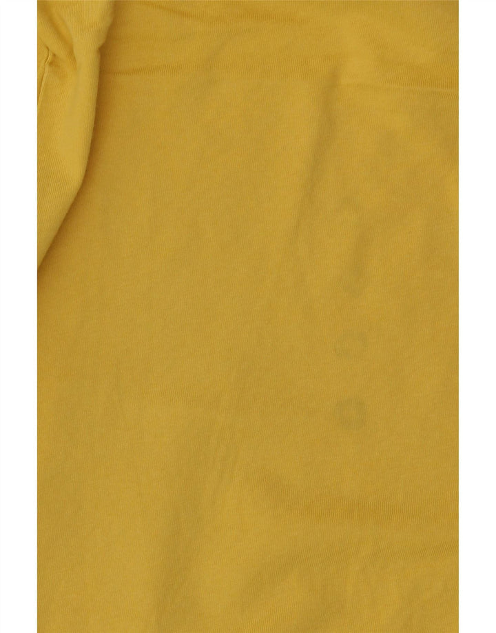 Puma Mens Graphic T-Shirt Top Medium Yellow