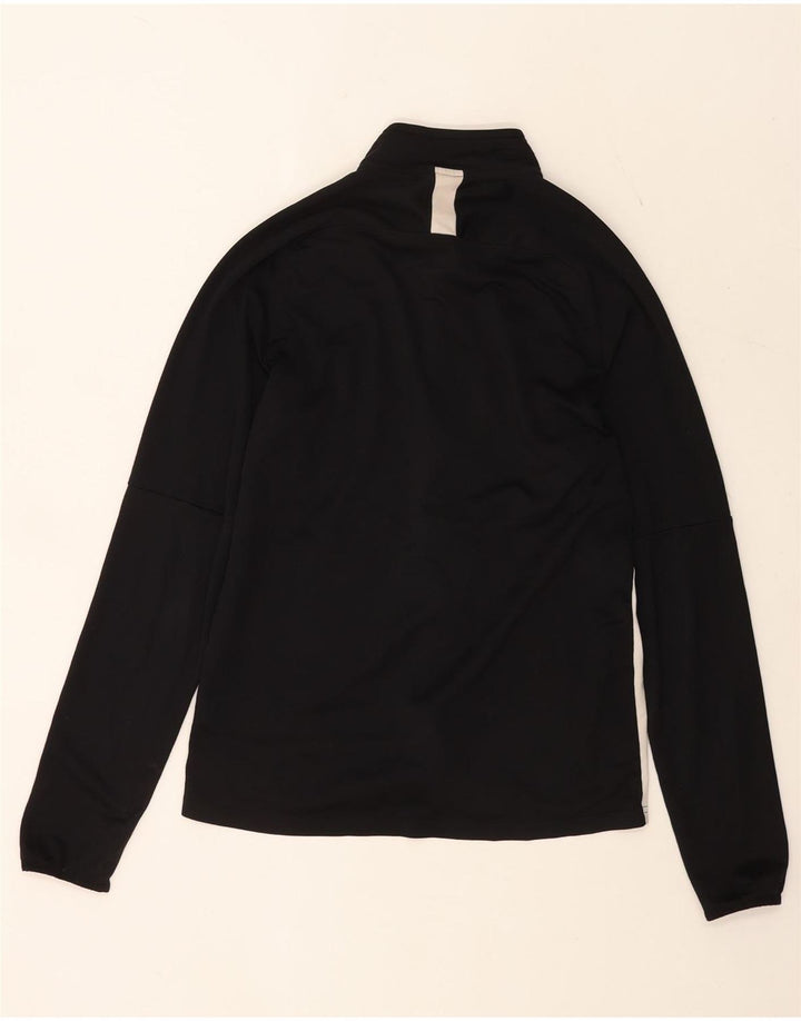 Nike Mens Dri Fit Tracksuit Top Jacket Medium Black Colourblock Polyester