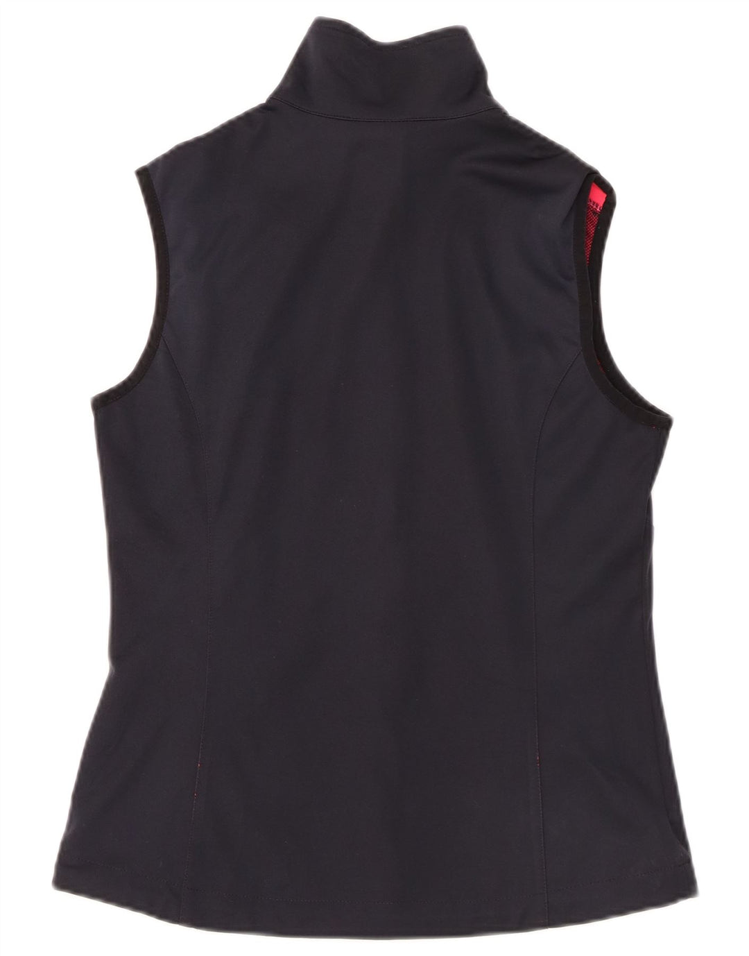 CMP Womens Sleeveless Tracksuit Top Jacket UK 6 XS Navy Blue Polyester