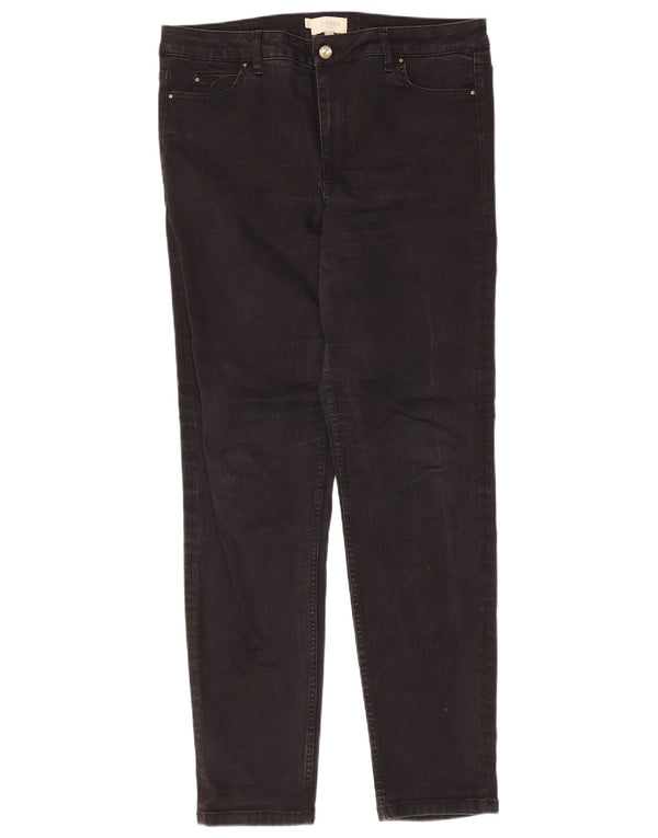 Hobbs Womens Slim Jeans UK 16 Large W36 L30 Black Cotton