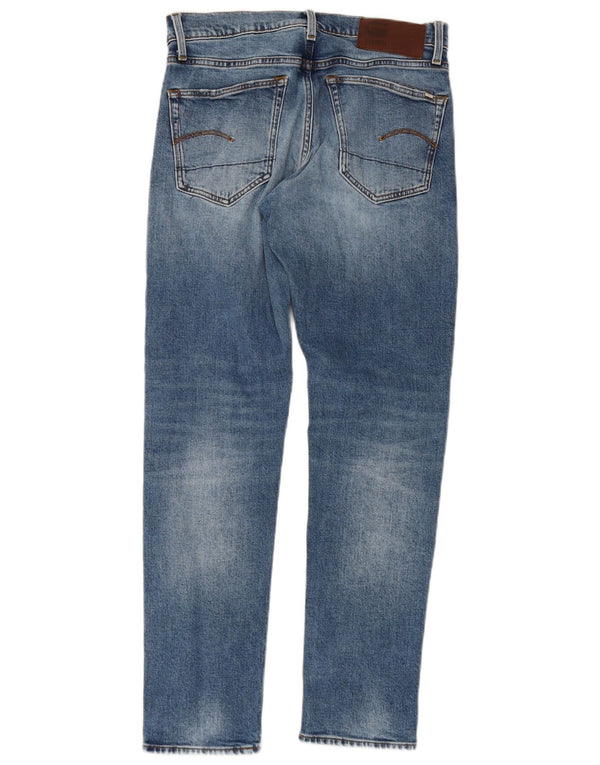 G-Star Mens Slim Jeans W29 L32 Blue Cotton