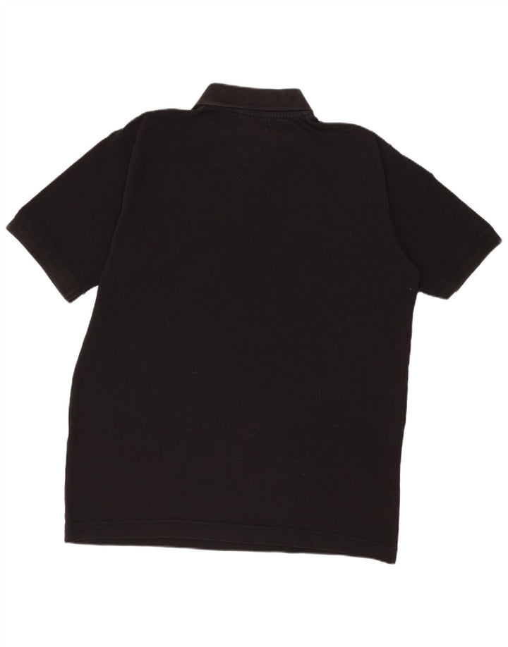KAPPA Mens Polo Shirt Large Black Cotton