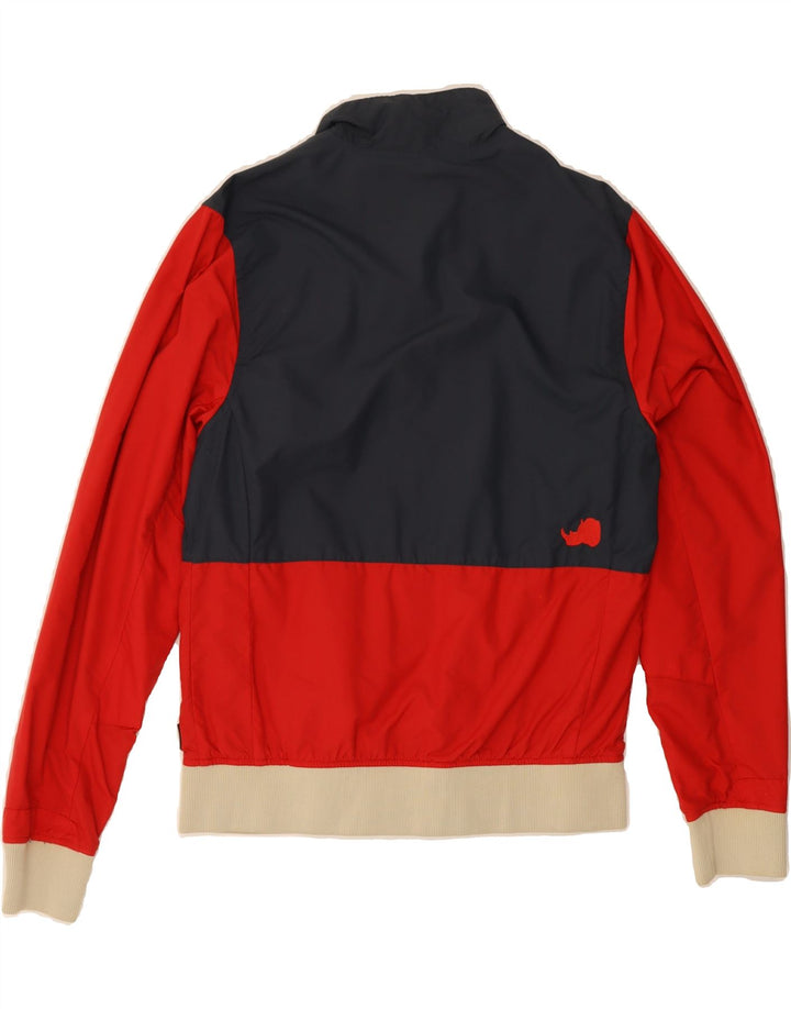 G-STAR Womens Tracksuit Top Jacket UK 14 Medium Navy Blue Colourblock Vintage G-Star and Second-Hand G-Star from Messina Hembry 