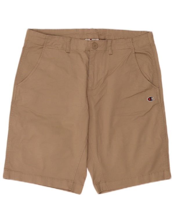 CHAMPION Mens Casual Shorts Large W36  Beige Cotton