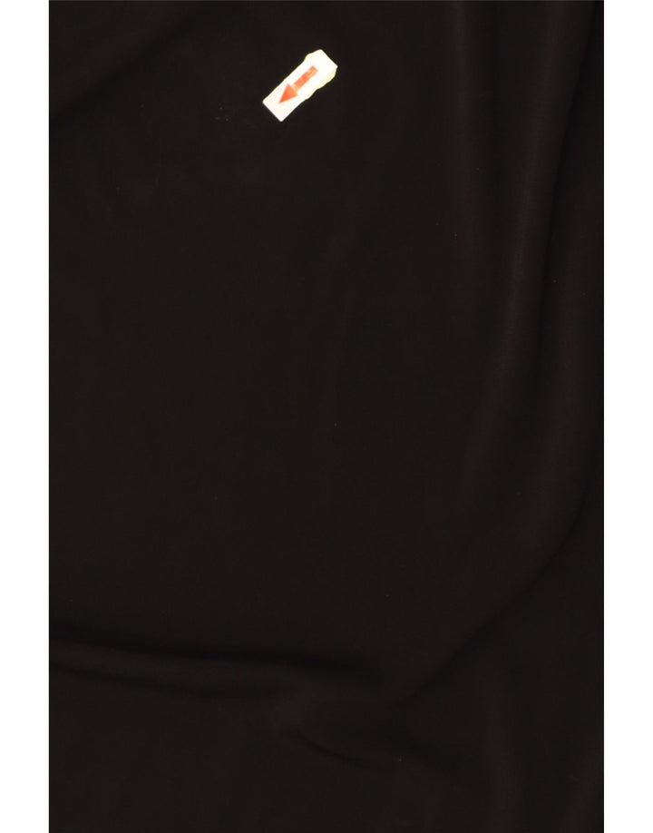 DKNY Womens Batwing Tunic Dress UK 16 Large Black Viscose