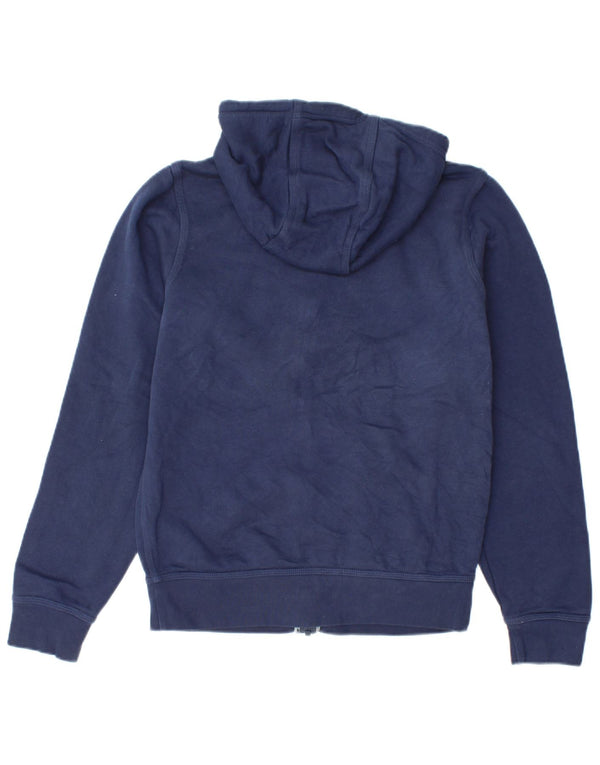 Nike Mens Zip Hoodie Sweater XS Navy Blue Cotton