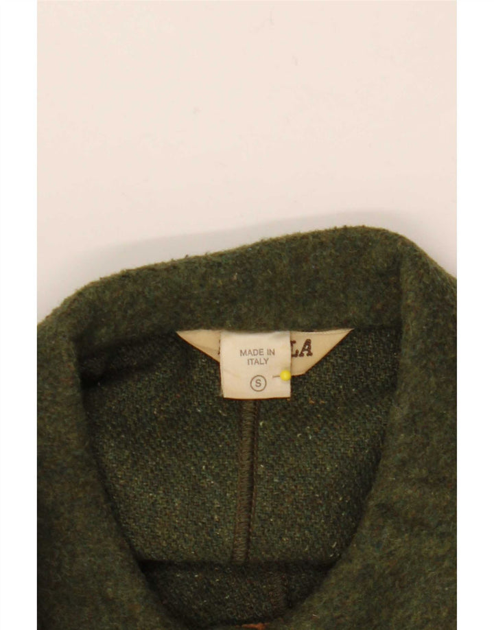 Marella Womens Cape Coat UK 10 Small Green