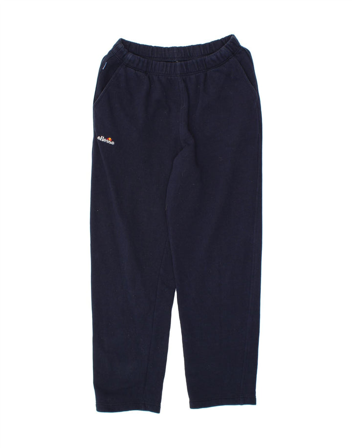ELLESSE Mens Tracksuit Trousers Medium Navy Blue Cotton Vintage Ellesse and Second-Hand Ellesse from Messina Hembry 