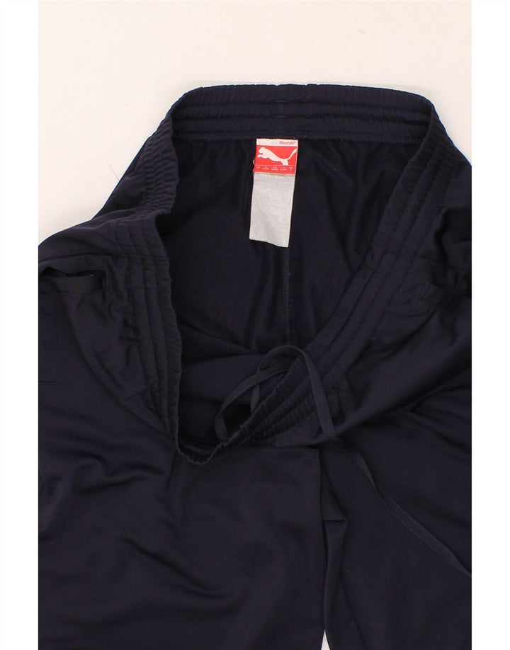 PUMA Mens Tracksuit Trousers Large  Navy Blue Polyester Vintage Puma and Second-Hand Puma from Messina Hembry 