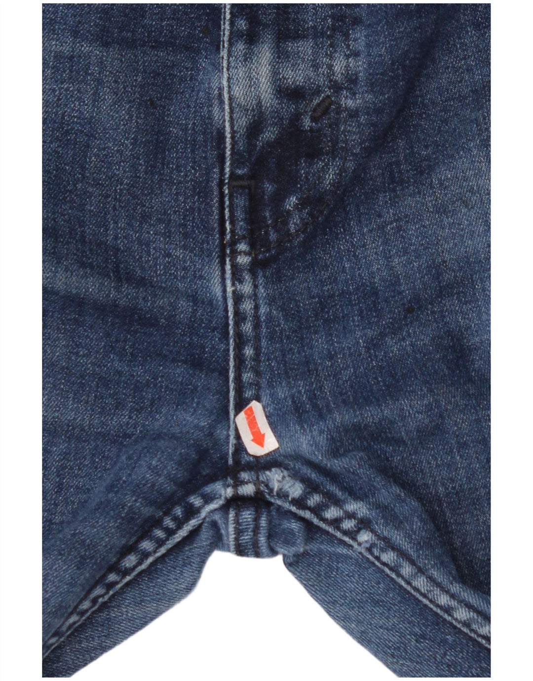 LEVI'S Mens 502 Tapered Jeans W34 L32 Blue Cotton