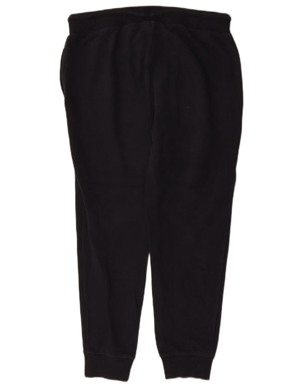 Superdry Womens Tracksuit Trousers Joggers UK 16 Large Navy Blue Polyester