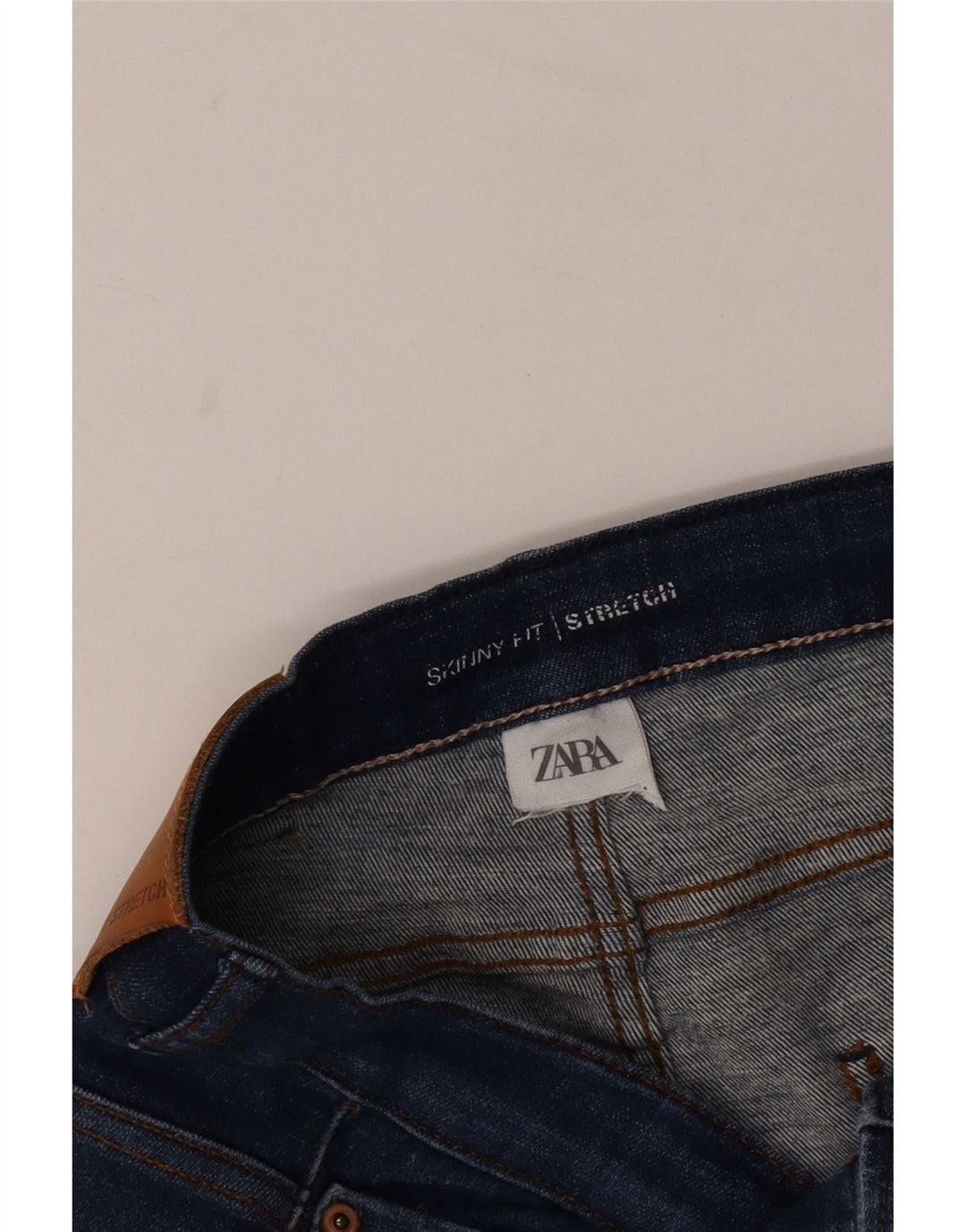 Zara Womens Skinny Jeans W28 L26 Blue