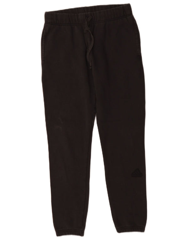 Adidas Mens Tracksuit Trousers Joggers Small  Black Cotton