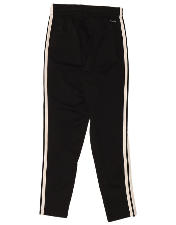 ADIDAS Boys Climacool Tracksuit Trousers 15-16 Years Black Polyester