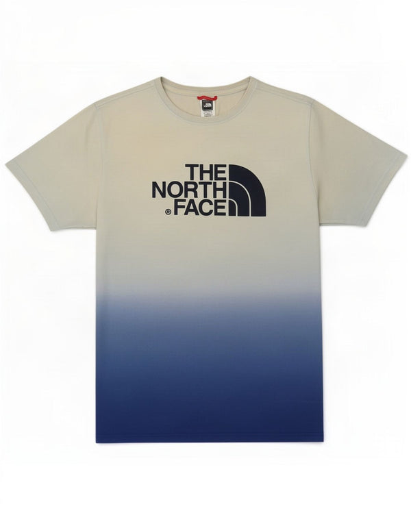 The North Face Mens Graphic T-Shirt Top Small Blue Tie Dye Cotton