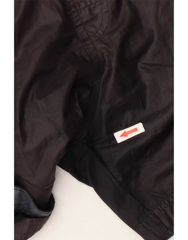 Calvin Klein Mens Graphic Swimming Shorts Small Brown Polyester