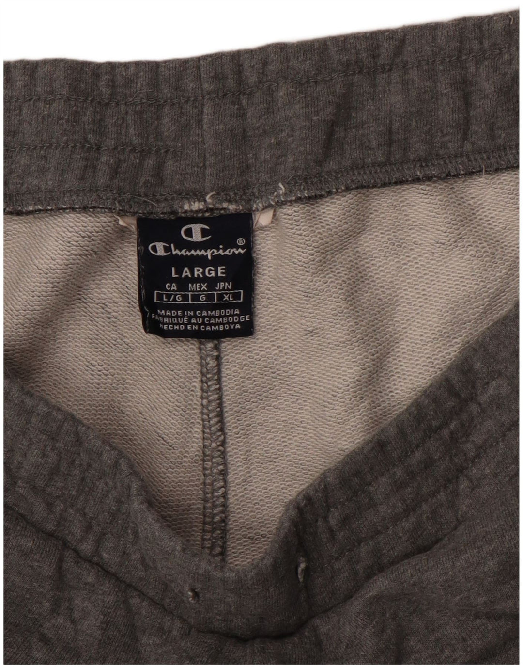 Champion Womens Tracksuit Trousers Joggers UK 14 Large Grey