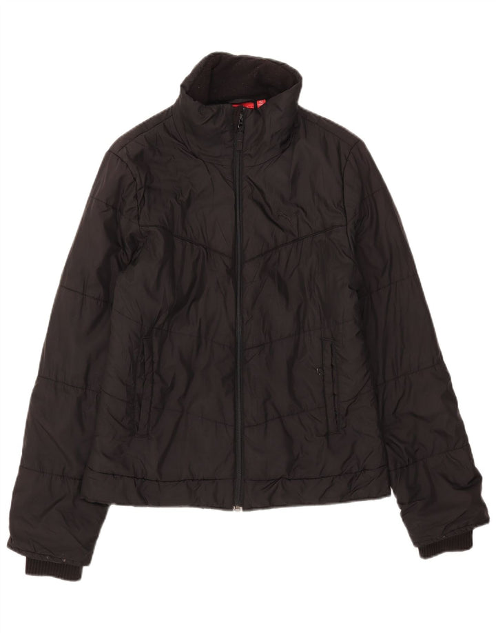 Puma Womens Padded Jacket UK 14 Large Black