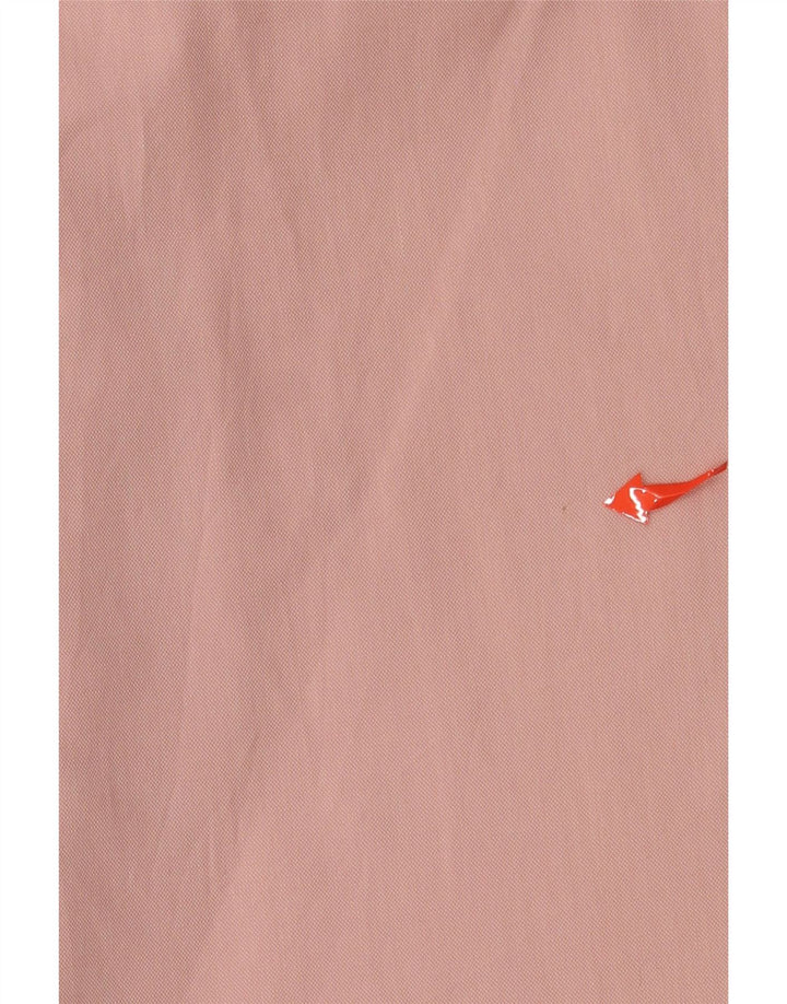 Lacoste Mens Shirt Size 40 Medium Pink Cotton