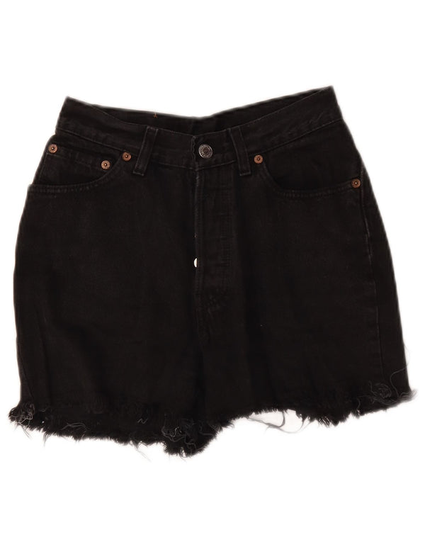 Levi's Womens Denim Shorts W24 XS Black