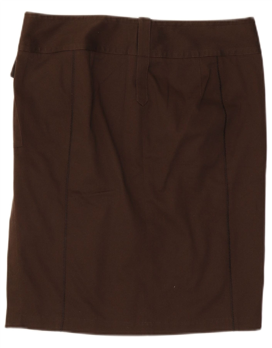 CNC Costume National Womens Cargo Skirt IT 42 Medium W30 Brown Cotton
