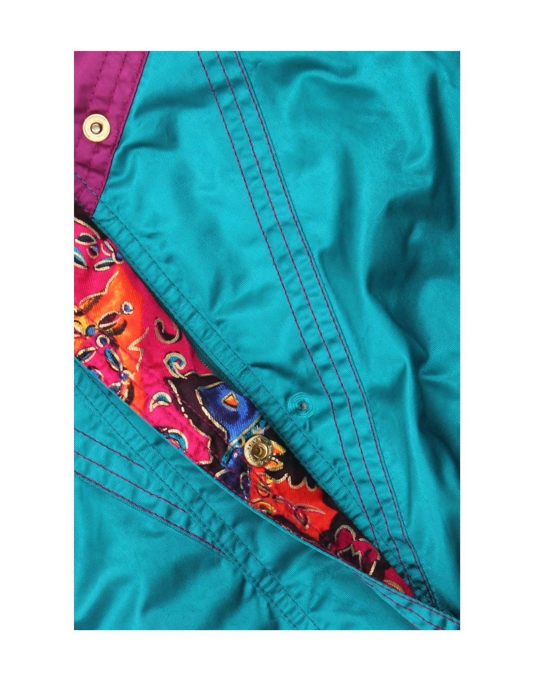 NEVICA Womens Oversized Windbreaker Jacket US 8 Medium Turquoise