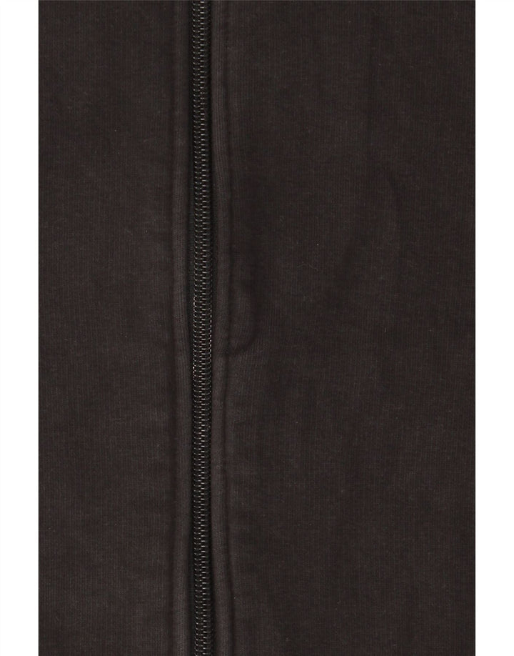 Puma Womens Graphic Tracksuit Top Jacket UK 14 Large Black
