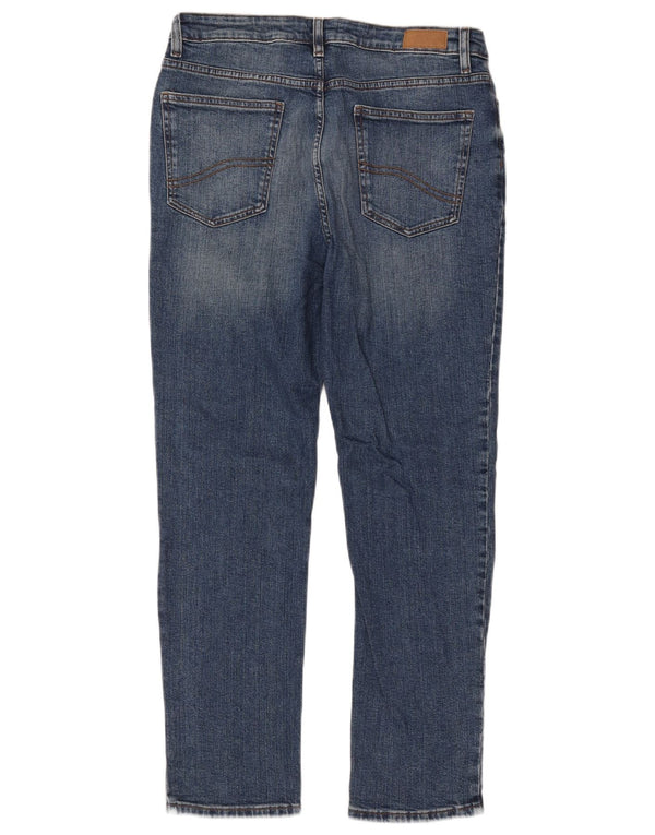 Fat Face Womens Chesham Girlfriend Slim Jeans UK 12 Medium W32 L27 Blue